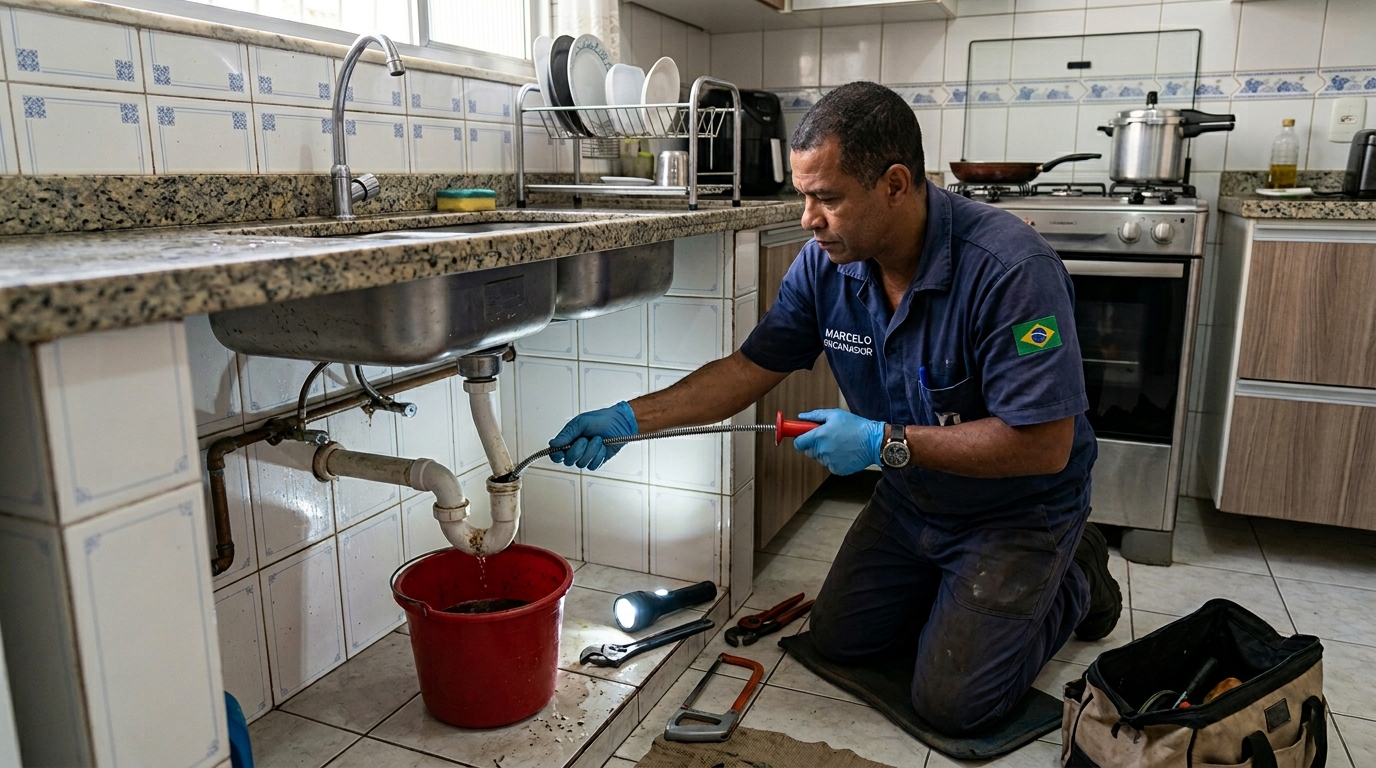 Limpeza de Canos com Equipamento em Montes Claros‑MG